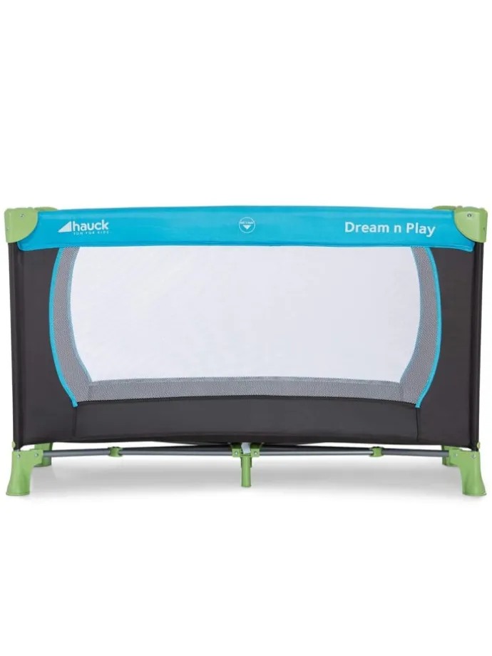 Reisebett Set Dream'n Play - mit Alvi Reisebett in blau,gruen