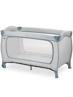 Reisebett Sleep N Play Go Plus (mit Rollen in grau