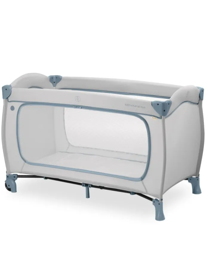 Reisebett Sleep N Play Go Plus (mit Rollen in grau