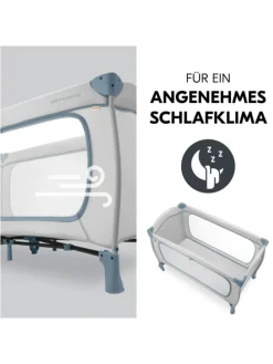 Reisebett Sleep N Play Go Plus (mit Rollen in grau