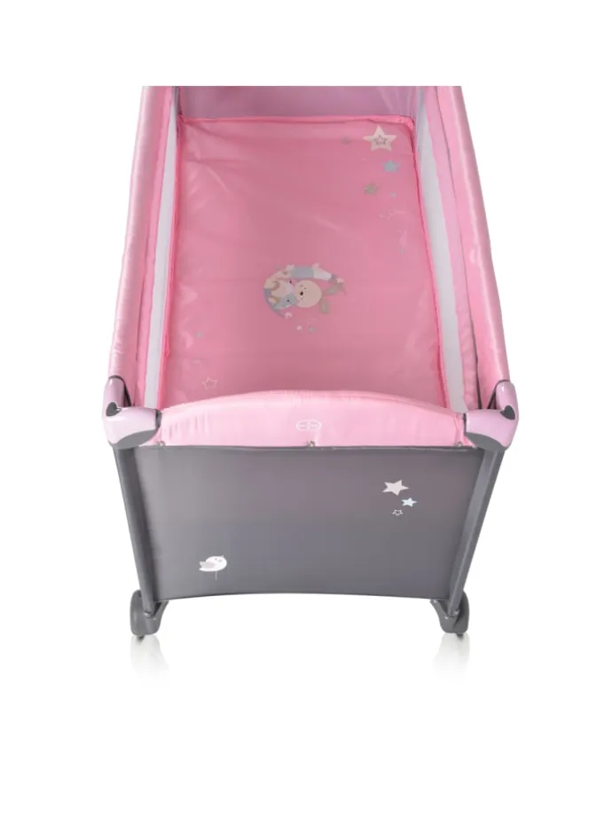 Reisebett Sleepy Rollen in rosa