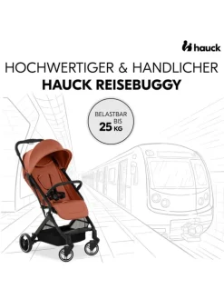 Reisebuggy & Sportwagen Travel N Care Plus in orange,schwarz