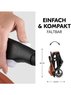 Reisebuggy & Sportwagen Travel N Care Plus in orange,schwarz