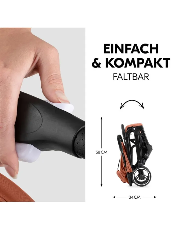 Reisebuggy & Sportwagen Travel N Care Plus in orange,schwarz