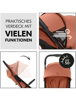 Reisebuggy & Sportwagen Travel N Care Plus in orange