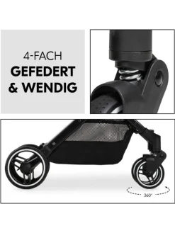 Reisebuggy & Sportwagen Travel N Care Plus in schwarz