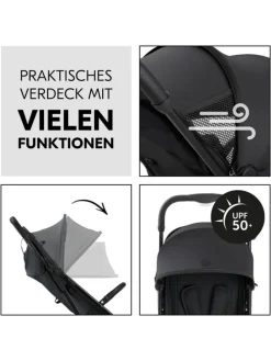 Reisebuggy & Sportwagen Travel N Care Plus in schwarz