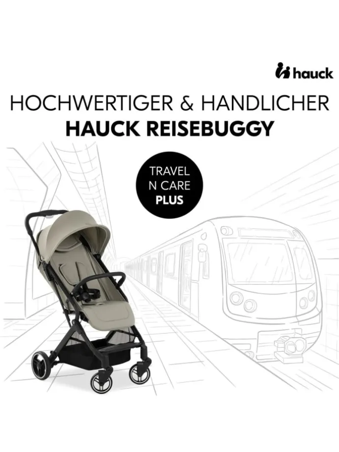 Reisebuggy & Sportwagen Travel N Care Plus in gruen,grau