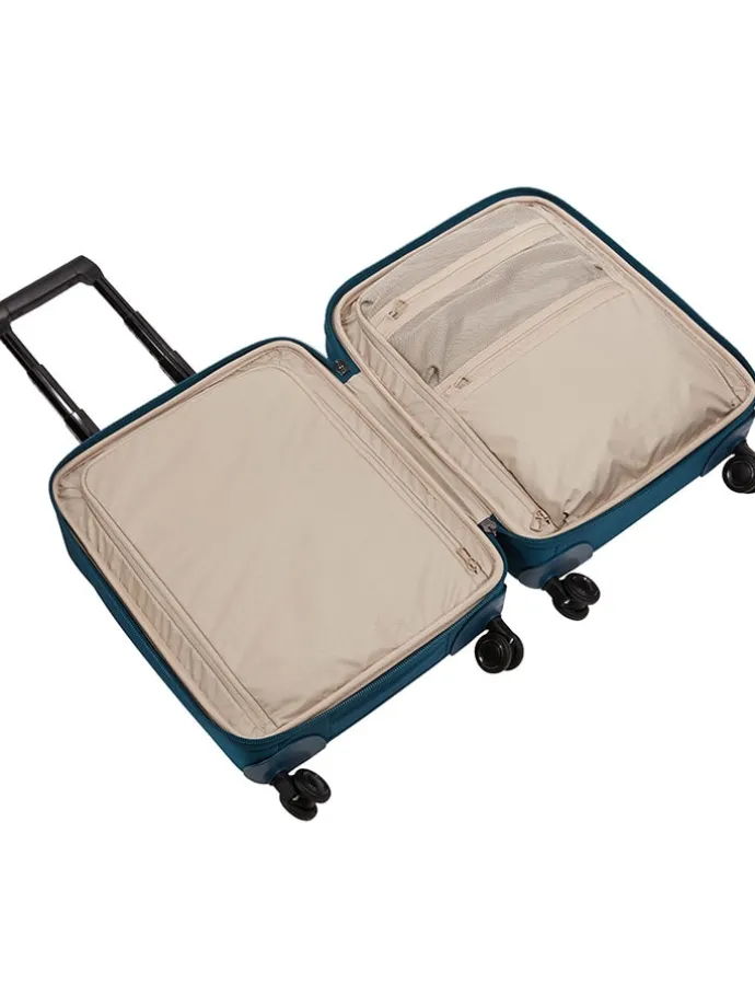Reisekoffer "Spira Compact Carry On Spinner" in Blau - (H)50 x (L)35 x (B)13 cm