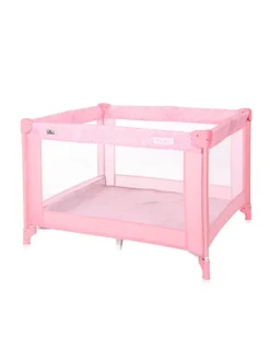 Reiselaufstall PLAY in rosa