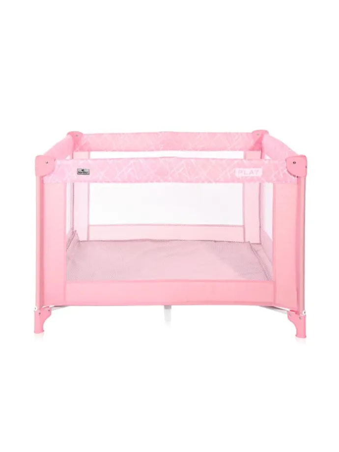 Reiselaufstall PLAY in rosa