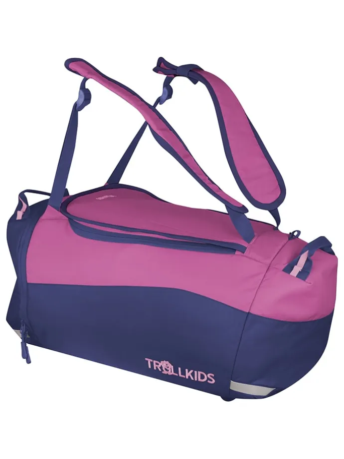 Reisetasche "Duffle Bag" in Dunkelblau/ Pink - (B)52 x (H)30 x (T)25 cm