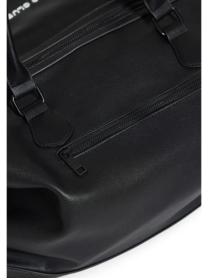 Reisetasche in Schwarz - (B)50 x (H)31 x (T)25 cm