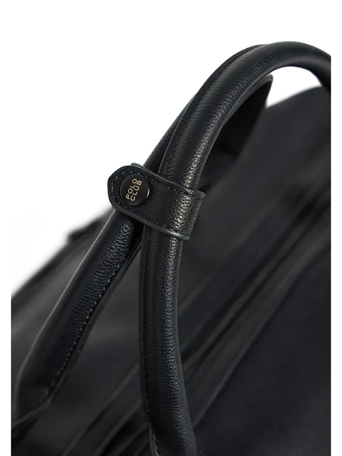 Reisetasche in Schwarz - (B)50 x (H)31 x (T)25 cm