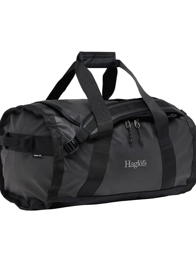 Reisetasche "Lava 50" in Schwarz - (L)31 x (B)53 x (T)35 cm
