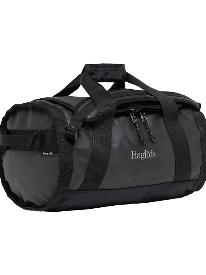 Reisetasche "Lava 30" in Schwarz - (L)28 x (B)46 x (T)31 cm