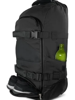Reisetasche mit Rollen und Rucksackfunktion Melano90 in Schwarz