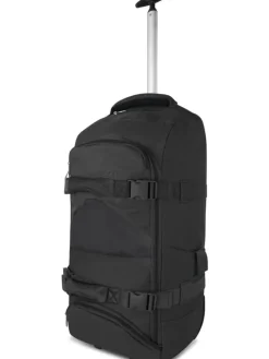 Reisetasche mit Rollen und Rucksackfunktion Melano90 in Schwarz