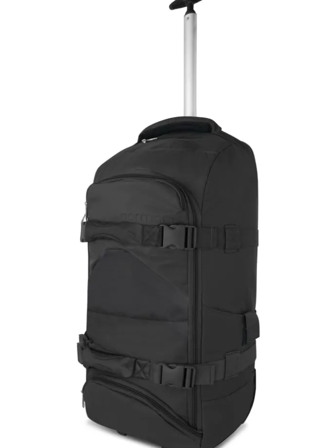 Reisetasche mit Rollen und Rucksackfunktion Melano90 in Schwarz