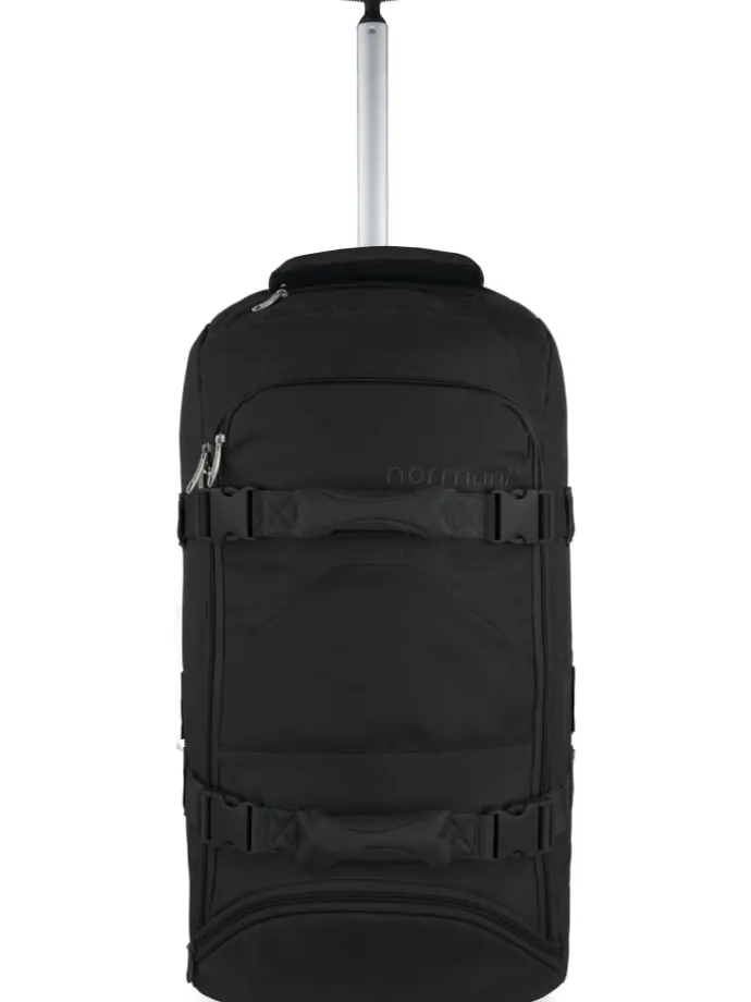 Reisetasche mit Rollen und Rucksackfunktion Melano90 in Schwarz