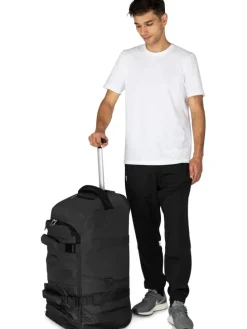 Reisetasche mit Rollen und Rucksackfunktion Melano90 in Schwarz