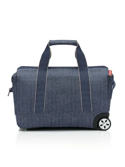 Reisetrolley in Dunkelblau - (B)49 x (H)41 x (T)30 cm