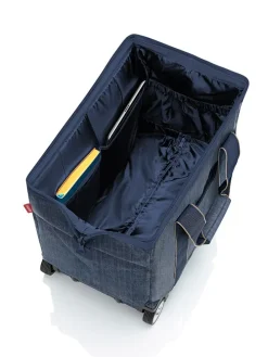Reisetrolley in Dunkelblau - (B)49 x (H)41 x (T)30 cm