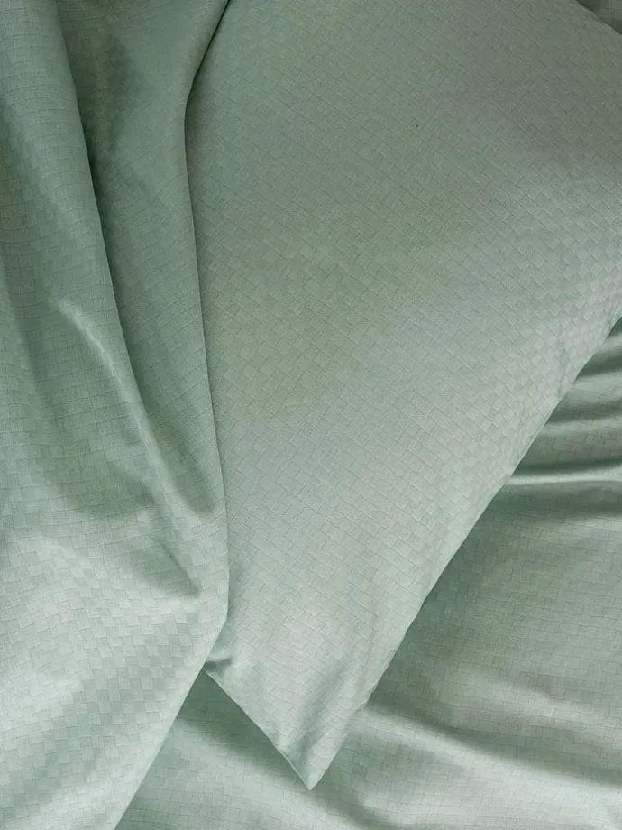 Renforcé-Bettwäsche-Set in Mint