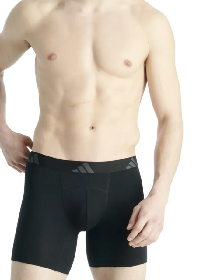 Retro Boxer Active Flex Cotton Ergonomic in Black