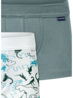 Retro Boxer Fine Rib in sortiert 8