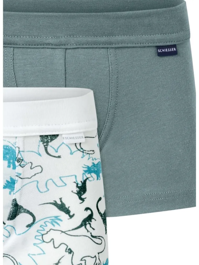 Retro Boxer Fine Rib in sortiert 8