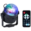 RGB-Bühnenlicht in Schwarz - (B)11 x (H)11,5 x (T)9 cm