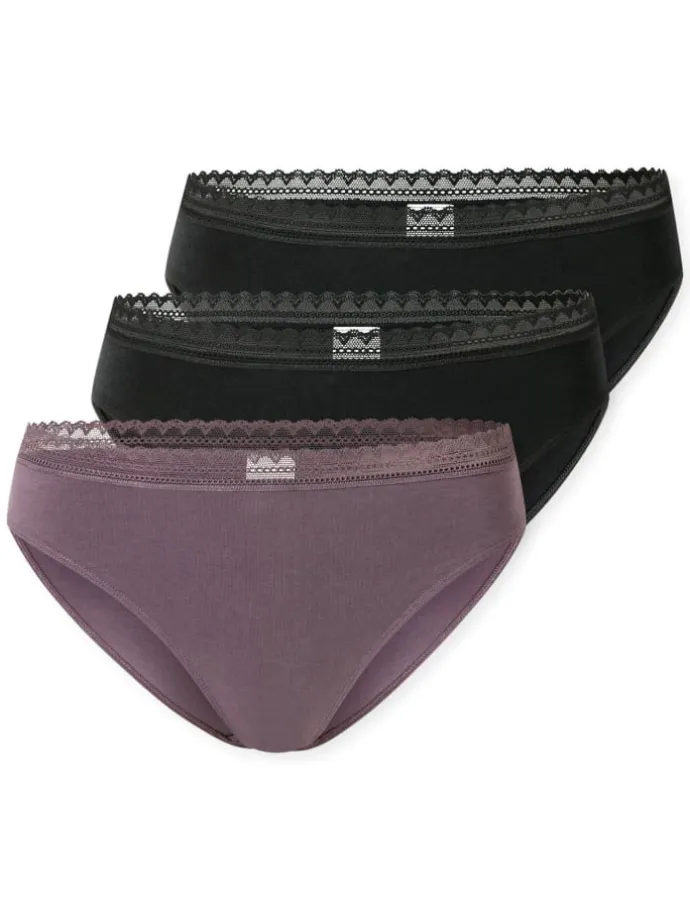 Rioslip Modern in schwarz, lila