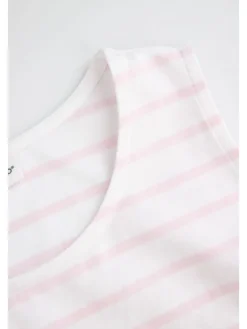 Ärmelloses T-Shirt in bunt