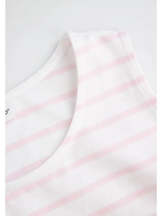 Ärmelloses T-Shirt in bunt