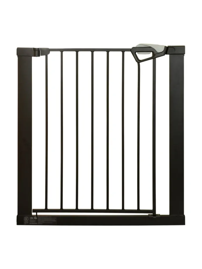 roba easySafe+ Tür- & Treppenschutzgitter Metall schwarz bohrfrei