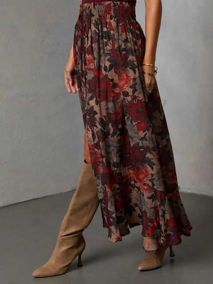 Rock in Rot/ Hellbraun