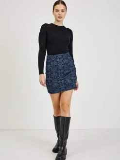 Rock in Schwarz/ Blau