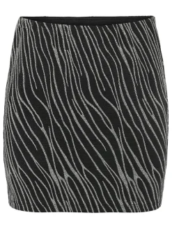 Rock in Schwarz/ Silber
