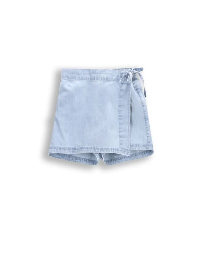Rock-Shorts in blau