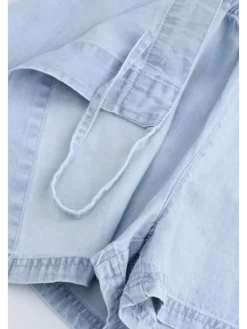 Rock-Shorts in blau