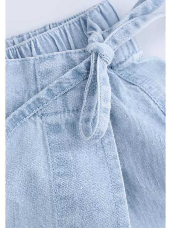 Rock-Shorts in blau