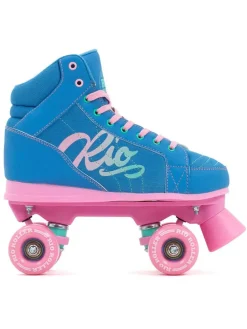 Rollschuhe "Rio Roller Lumina" in Blau/ Pink