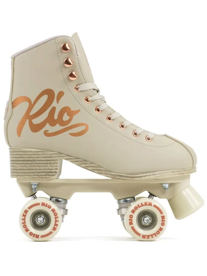 Rollschuhe "Rio Roller Rose" in Beige