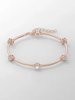 Rosévergold. Armkette mit Schmuckelementen