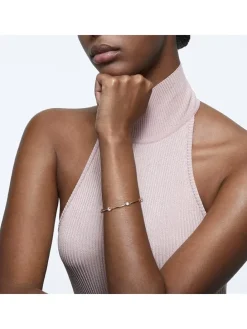 Rosévergold. Armkette mit Schmuckelementen