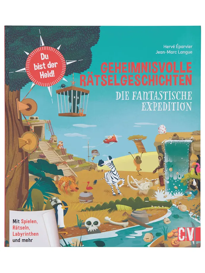 Rätselbuch "Geheimnisvolle Rätselgeschichten: Die fantastische Expedition"