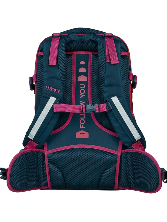 Rucksack "Active" in Lila - (L)24 x (B)31 x (H)45,5 cm
