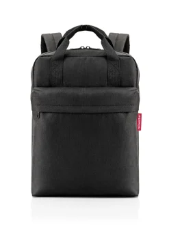 Rucksack "Allday" in Schwarz - (B)30 x (H)39 x (T)13 cm