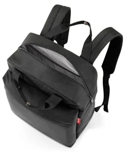 Rucksack "Allday" in Schwarz - (B)30 x (H)39 x (T)13 cm